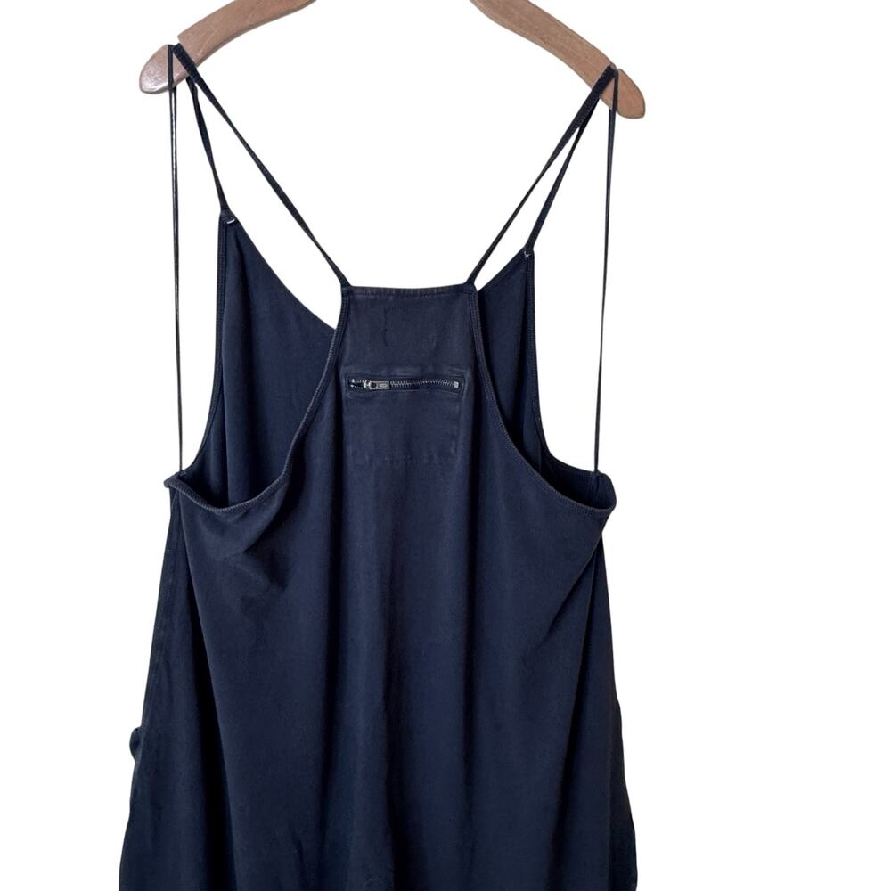 FREE PEOPLE Hot Shot Onesie One Piece Romper Black Size Large - Picture 8 of 11